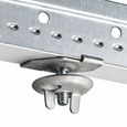 nVent CADDY 4WN Threaded Washer & Wing Nut Fastener, Pack of 100