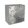 RACO 232RAC 4 in. Square Welded Steel Box, 2-1/8 in. Deep