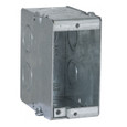 RACO 689 Gangable 1-Gang Masonry Box, 3-1/2 in. Deep, Ten TKO's