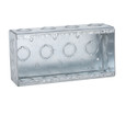 RACO 693 4-Gang Masonry Box, 2-1/2" Deep