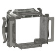 RACO 796B BLOCK-LOC Series 2-Gang Square Tile Cover, 4 in., 2 in. Deep