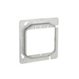 RACO 841 4-11/16 in. Square 2-Device Cover, 1/2 in. Raised, Drawn Construction