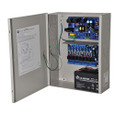 Altronix AL1012ULACMCB Power Supply/Access Power Controller, Input 115VAC 60Hz at 2.6A, 8 PTC Outputs, 12VDC at 10A, Grey Enclosure