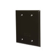 Bell 5175-2 2-Gang Weatherproof Blank Cover, Bronze Aluminum