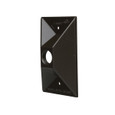 Bell 5186-2 1-Gang Weatherproof Cluster Cover, Bronze Die-Cast Aluminum