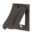 Bell MX1050Z 1-Gang Flip/Snap Weatherproof Cover, Aluminum, Bronze Finish