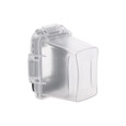 TAYMAC MM720C 1-Gang Jumbo Weatherproof In-Use Cover, EXTRA DUTY® Series, Clear Polycarbonate