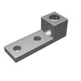 Burndy KA44U2N Aluminum Universal 2-Hole Terminal Lug