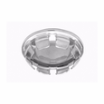 Crouse-Hinds Rigid/IMC knockout snap-in blank, Steel