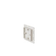 Arlington Industries 8081FB Siding Box for Fixtures and Devices, Plastic, 15-1/2 Cu. In.