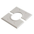 Arlington Industries CESP2 Non-Metallic Two-Gang Split Wall Plate