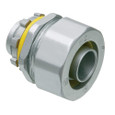 Arlington Industries LT100 Straight Liquidtight Flexible Connector, Zinc Die-Cast, 1"