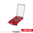 Milwaukee 48-32-4082 100-Piece SHOCKWAVE Impact Duty Driver Bit Set with PACKOUT Case