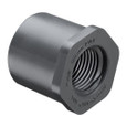 Spears 838-072 SCH80 PVC Reducing Bushing, 1/2" x 1/4" SPGxFPT