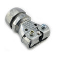 Bridgeport Fittings 5157-DC Mighty-Merge EMT to Two AC Coupling, 3/4" to 3/8" Compression Nut, Die-Cast Zinc