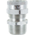 Bridgeport Fittings RSR-2106 Aluminum Cord Grip Connector, 3/4" NPT