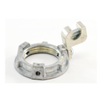 Bridgeport Fittings 163-G Mighty-Bond Zinc Grounding Locknut with Aluminum Lug