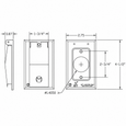 Mulberry 30552 BAC1SV Weatherproof 1-Gang Single Receptacle Cover, Pack of 100