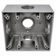 Mulberry Royal Mountie Die Cast Aluminum Weatherproof Outlet Box