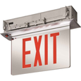 Lithonia Lighting EDGR RMR EL M4 LED Edge-Lit Exit Sign, Recessed Mount