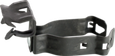 Minerallac Side Mount Flange Clamp with Closed Conduit Clip, Hammer-On