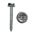 Minerallac Self-Tapping Sheet Metal Screws with Hex Washer Head
