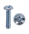 Minerallac 1/4-20 Round Head Machine Screws with Phillips/Slotted