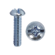 Minerallac 1/4-20 Round Head Machine Screws with Phillips/Slotted