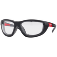 Milwaukee 48-73-2040 High Performance Safety Glasses, Clear Lens with Gasket Seal