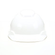 3M H-701R Short Brim Hard Hat, HDPE Shell, 4-Point Ratchet Suspension, White