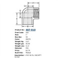 Spears Schedule 40 PVC 90° Elbow, Socket x FPT