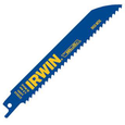 Irwin WeldTec Bi-Metal Reciprocating Saw Blade, 6 TPI