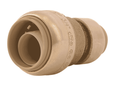 SharkBite U050LF Push-Fit Reducing Coupling, Lead-Free DZR Brass