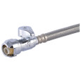 SharkBite 24687 1/2" Straight Stop x Click Seal® Faucet Connector, 30"