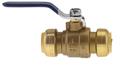 Boshart 082PF Push-Fit Brass Ball Valve, No-Lead