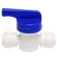 Boshart PQCSVS Plastic Quick Connect Straight Supply Stop Valve