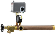 Boshart TFP-2TK252P4NL No-Lead Brass Tank Tee Fitting Package