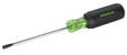 Greenlee 0153 Round Shank Flat Blade Screwdriver, 3/16" x 6"