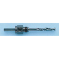 Greenlee Hole Saw Arbor with High Speed Steel Pilot Drill