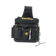 "Rack-A-Tiers 43095 Ballistic Nylon Grande Pocket Tool Pouch, Black"