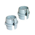 Rack-A-Tiers TT500 Die Cast Zinc Tom 2-Way Connector 1/2-Inch