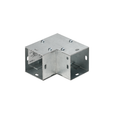 Hoffman F121290EGV 90-Degree Wireway Elbow, Galvanized Steel