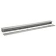 Hoffman A8860RT ANSI 61 Gray 14 Gauge Steel Wiring Trough, 60-Inch x 8-Inch x 8-Inch