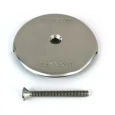Watco 01003 Overflow Faceplate, Brushed Nickel Finish