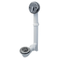 Watco 500-TQ-PVC-CP Chrome Trip Waste with PVC Tubular Drain