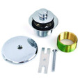 Watco 38190-CP Push-Pull Bath Waste, Chrome-Plated Finish