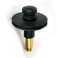 Watco Push-Pull Bath Drain Stopper, Trim Finish