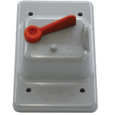 Cantex 5133330 PVC Single Toggle Switch Wallplate