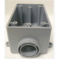 Cantex PVCFSE34 1-Gang PVC FSE Device Box, 3/4" Hub