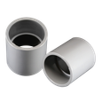 Cantex PVCC075 PVC Conduit Coupling, 3/4" Trade Size